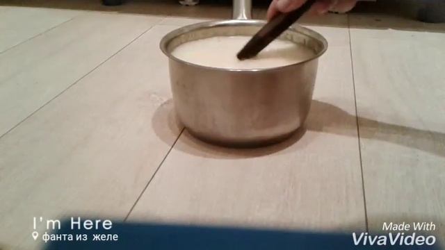 Желе из фанты