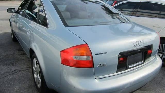 2004 Audi A6 3.0L Used Cars - Hialeah,Florida - 2013-09-26 смотреть онлайн