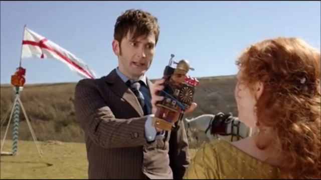 Doctor Who - The Day Of The Doctor - Ten And Elizabeth