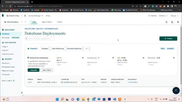 Complete MongoDB Tutorial | How To Write Date To MongoDB Database | MongoDB Compass Setup #api