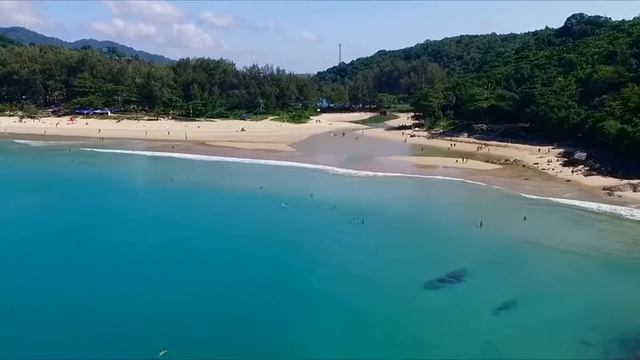 Пляж Най Харн на Пхукете в Таиланде - Nai Harn ✈⛴ смотреть онлайн