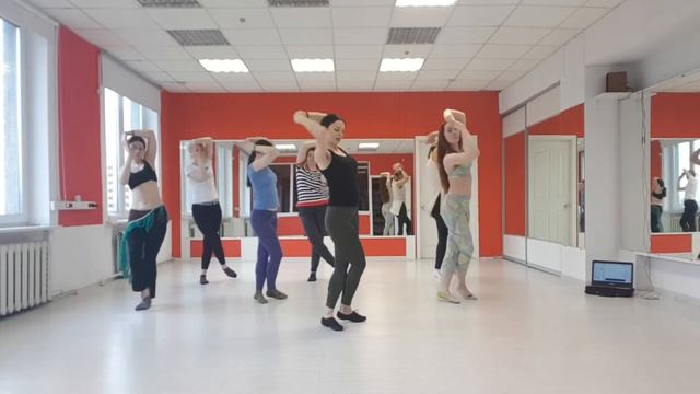 Танец Трайбл Фьюжн (Tribal Fusion) с Аленой Карасевой. Минск смотреть онлайн