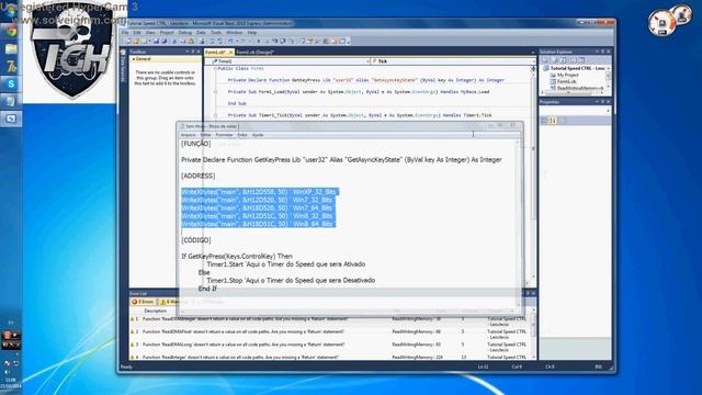 VB NET Tutorial Speed CTRL смотреть онлайн