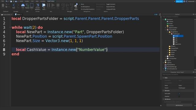 How to make a Tycoon in Roblox Studio Part 2 смотреть онлайн