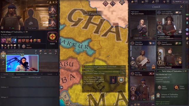 ALBINOS CHEGAM NO MEDITERRÂNEO • Crusader Kings 3 Fé Albina #7 смотреть онлайн