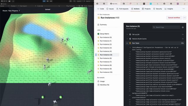 Using GitHub Actions to run multiple Unity instances смотреть онлайн
