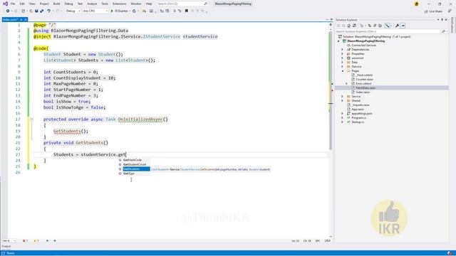Blazor : Paging and Filtering using MongoDB || Pagination || Filter || NoSQL || .NET 5.0 смотреть онлайн