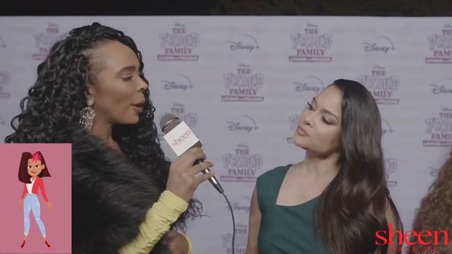 Alisa Reyes talks Lacienega Boulevardez role with Rachel Mbuki at Proud Family season 2 premiere смотреть онлайн