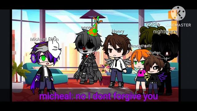 micheal afton on a truth potion part 1/5 #aftonfamilygacha смотреть онлайн