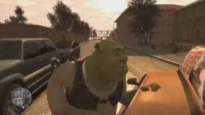 GTA 4. Шрек о Осел в Криминальной России.
