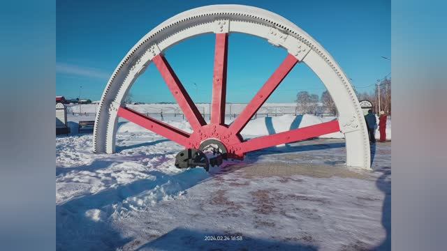 24.02.24г. Инзерские зубчатки. Дорога от парковки на гору, и обратный путь. смотреть онлайн