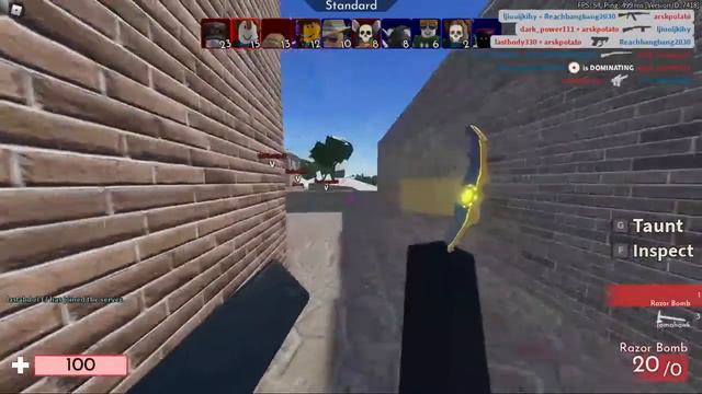 Arsenal Roblox High ping experience (exe).. смотреть онлайн