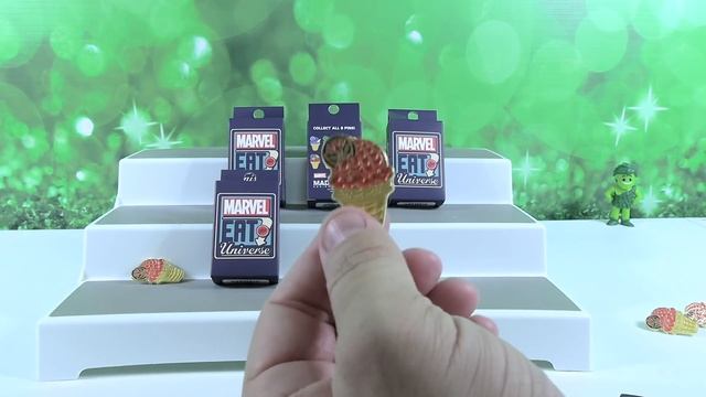 Marvel Eat The Universe Collectible Mystery Pins Unboxing Ice Cream Fun | CollectorCorner смотреть онлайн