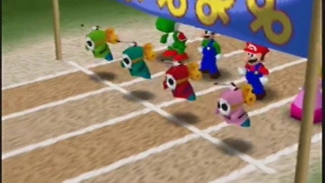 Mario Party 2: Mecha Marathon Mini Game "38.49 yards" смотреть онлайн
