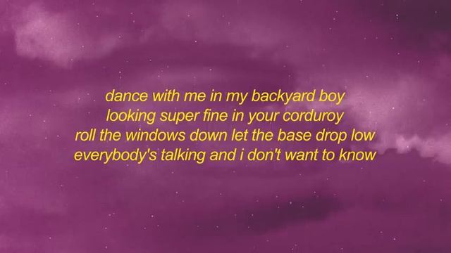 Claire Rosinkranz - Backyard Boy (Lyrics) dance with me in my backyard boy смотреть онлайн