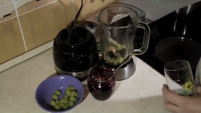 Вкуснейший виноградный смузи. смотреть онлайн