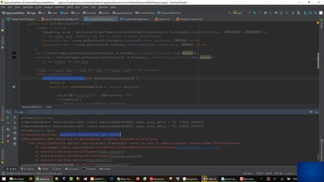 fix bug Exception dispatching input event, Exception in MessageQueue callback: handleReceiveCallbac смотреть онлайн