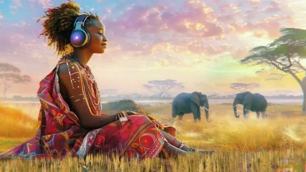 Savannah: Calming African Music To Relax And Sleep