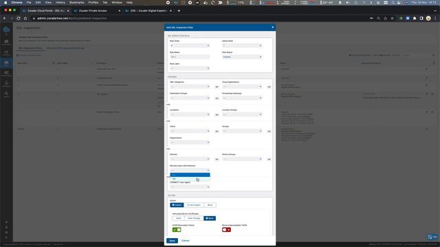 Walkthrough - ZIA Policy смотреть онлайн
