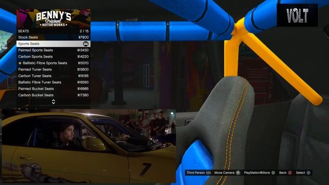 The Fast and The Furious - Leon's 1995 Nissan Skyline GT-R R33 (GTA Online Elegy Retro Custom Build смотреть онлайн