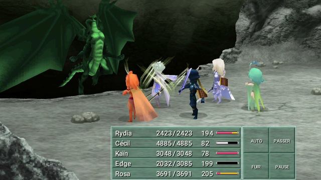 FINAL FANTASY IV 3D REMAKE FR ANDROID: Boss Annexe 4: Bahamut смотреть онлайн