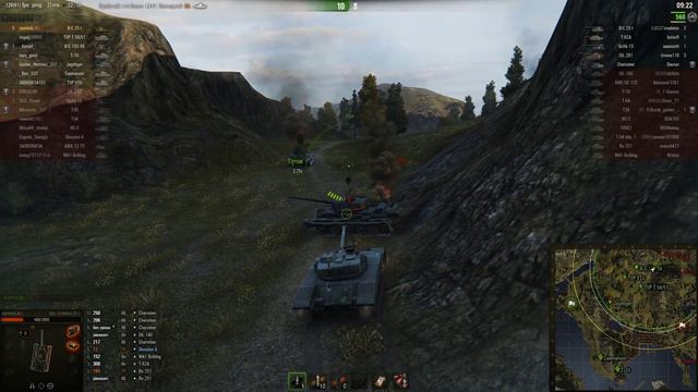 Bat.-Châtillon 25 t, Фьорды, Стандартный бой смотреть онлайн