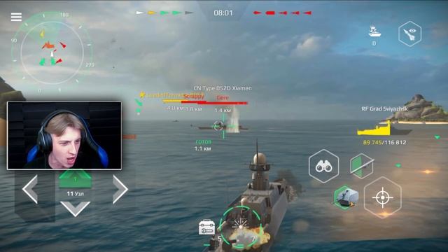 РАШ и РИК УСТРОИЛИ МОРСКУЮ ДУЭЛЬ в MODERN WARSHIPS | ДУЭЛЬ РАШ против RIC модерн варшипс смотреть онлайн
