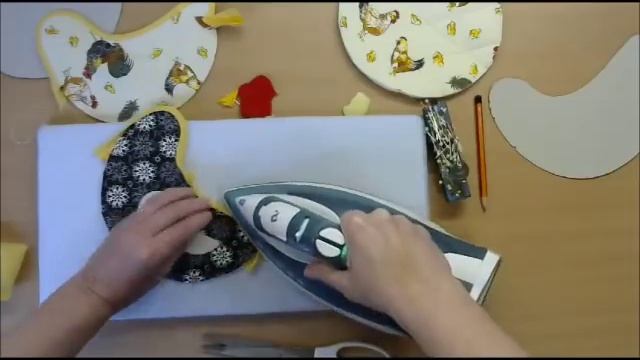 Прихватка "Курочка ряба и гнездышко" Подарок к Пасхе. смотреть онлайн