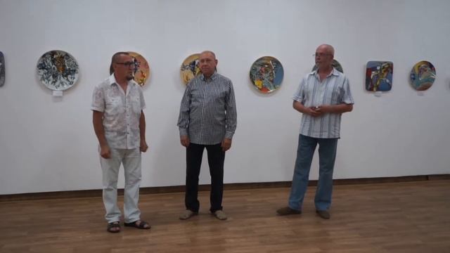 Открытие выставки В.В.Кузнецова в красноярском Доме художника [30.07.2019] смотреть онлайн