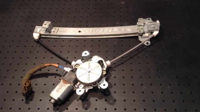 Стеклоподъемник электр. задний левый для Mitsubishi Outlander (CU) 2003-2009 смотреть онлайн