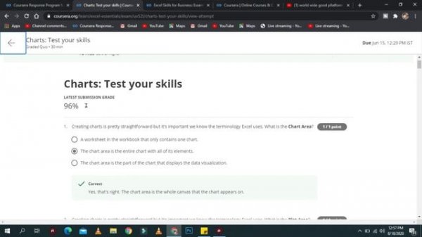 excel skills for business essentials coursera answers | Answer sheet of all week of Excel Skills
