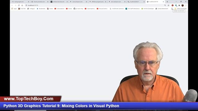 Python 3D Graphics Tutorial 9: Mixing Colors in Vpython смотреть онлайн