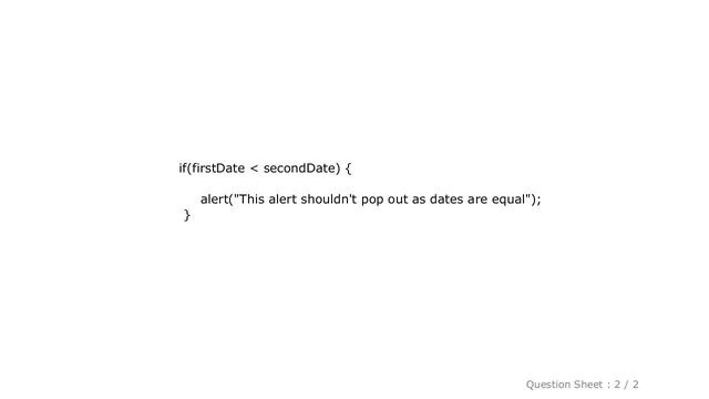 HTML : Javascript date comparison ignoring timestamp value смотреть онлайн