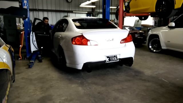 Custom 3" Exhaust - Infiniti G35 / G37 Sedan AAM Twin Turbo V36 смотреть онлайн