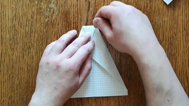Оригами самолёт, далеко и долго летающий #1. Origami plane, far and long flying #1. смотреть онлайн
