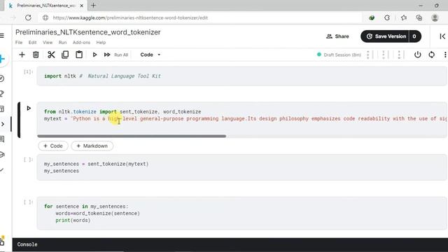COMMENT Tokenizer (parser) un text avec NLTK [python] смотреть онлайн
