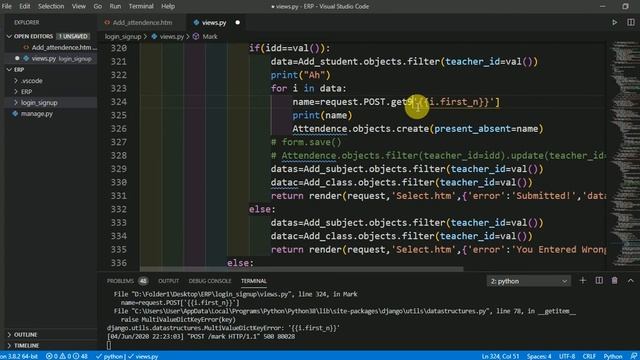 MultiValueDictKeyError at /n смотреть онлайн