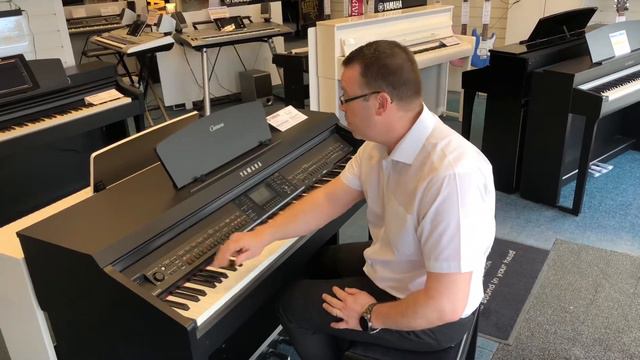 Yamaha CVP701 - Rimmers Music смотреть онлайн