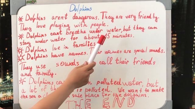 Dolphins. Уроки английского 3 класс. Тема: Дельфины смотреть онлайн