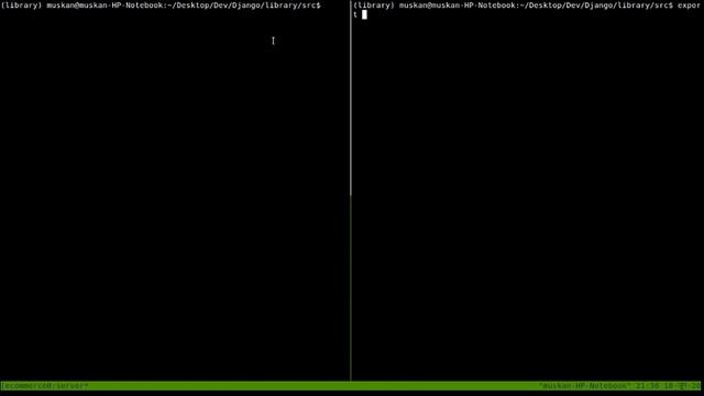 Working with vim, tmux and Django for the development. смотреть онлайн