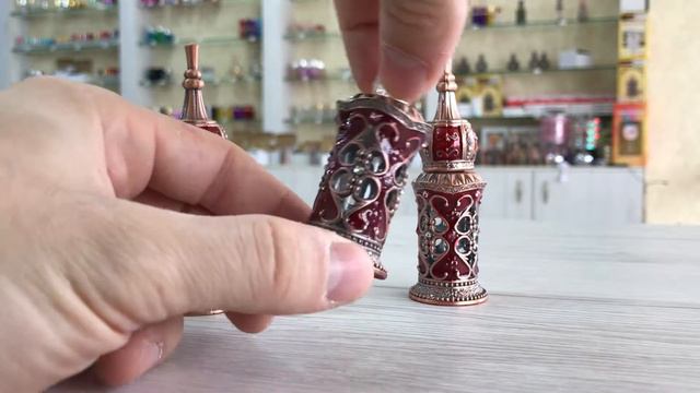 Винтажный металический флакон для духов в бронзовом цвете купить оптом смотреть онлайн