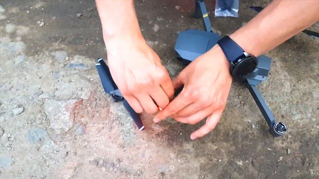 Dji Mavic Pro, ставим карбоновые бесшумные пропеллеры смотреть онлайн