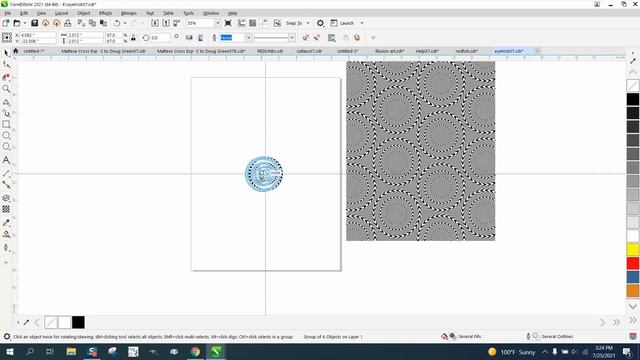 CorelDraw Tips & Tricks Optical Illusion смотреть онлайн
