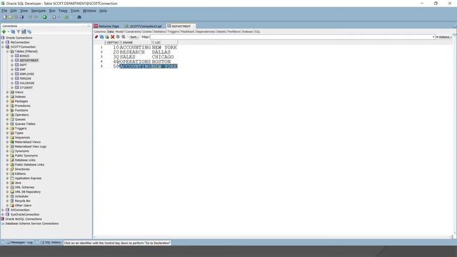 SELECT DISTINCT SQL statement in Oracle || Oracle Database Tutorial смотреть онлайн