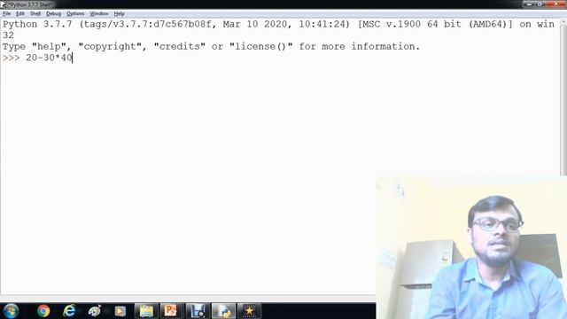 #PythonExpressions Evaluation | Precedence Of Operators In Python #Day5 - By Ashwath M Shetty смотреть онлайн