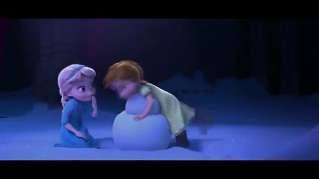 Маленькие Анна и Эльза