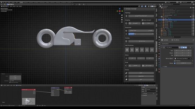 Simply Concept - New Blender Addon Overview смотреть онлайн