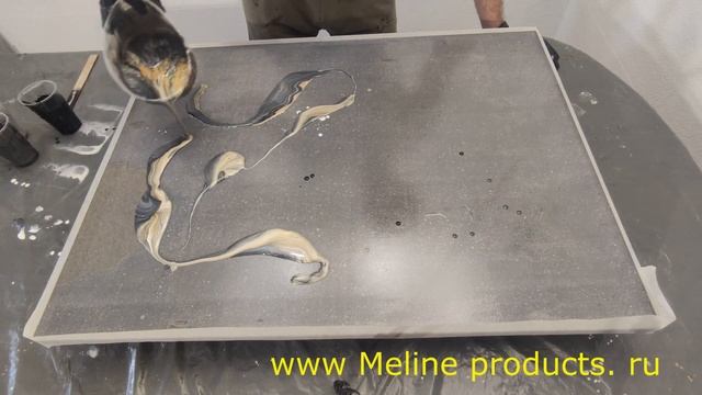 Эпоксидная смола Metally epoxy от Meline products. Ремонт столешницы. Набор №58 смотреть онлайн