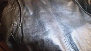 Реставрация и покраска старой кожаной куртки. Leather Shop Sunfu Alena