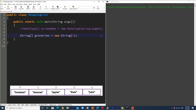 Java - Big Idea 1: Arrays (5 of 9) смотреть онлайн